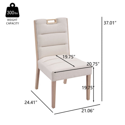 Upholstered Armless Dining Chairs