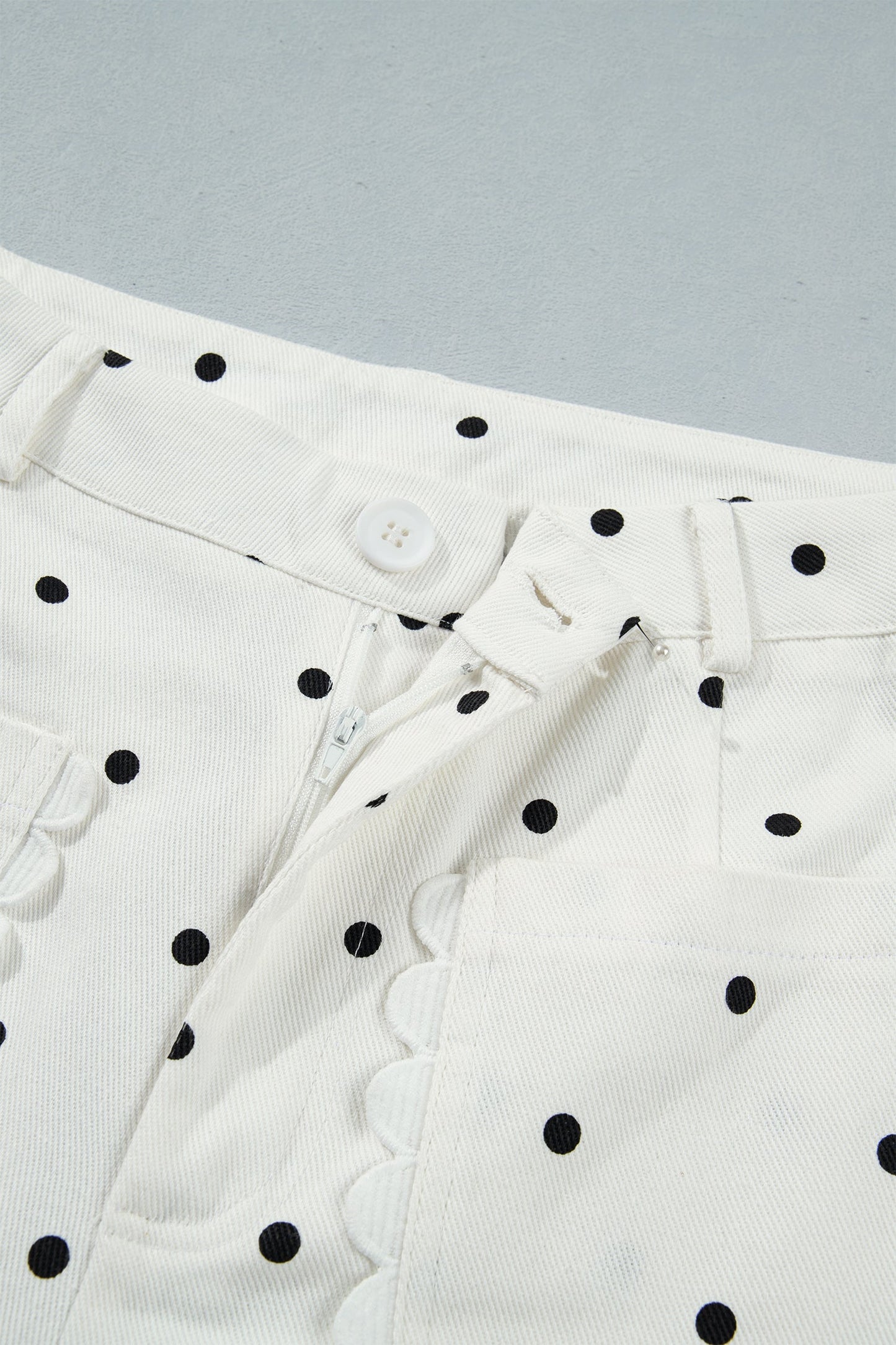 Whitley Patch Cotton Shift Pants