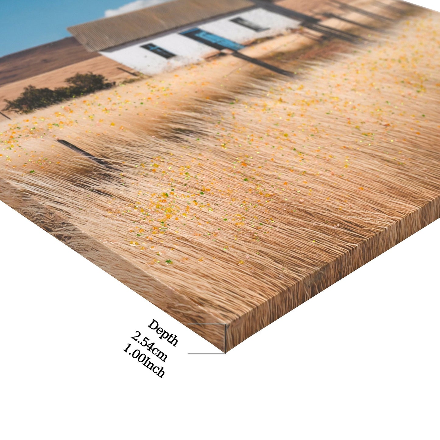 Farmhouse House Wall Art Canvas Print