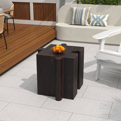 2-Piece Artistic Puzzle Table Set