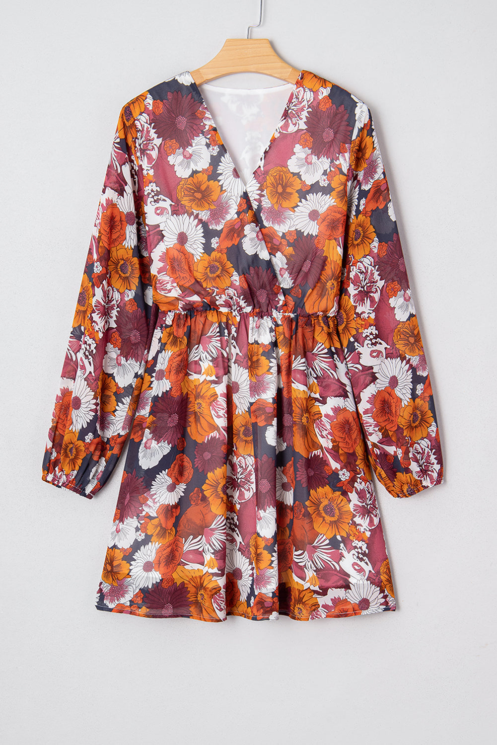 Marianna Sleeve Flowy Mini Dress