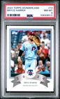 Graded 2024 Topps Wonderland Bryce Harper #13 Baseball Card PSA 8 Near Mint