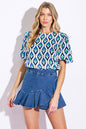 FRESH TAKE WOVEN TOP