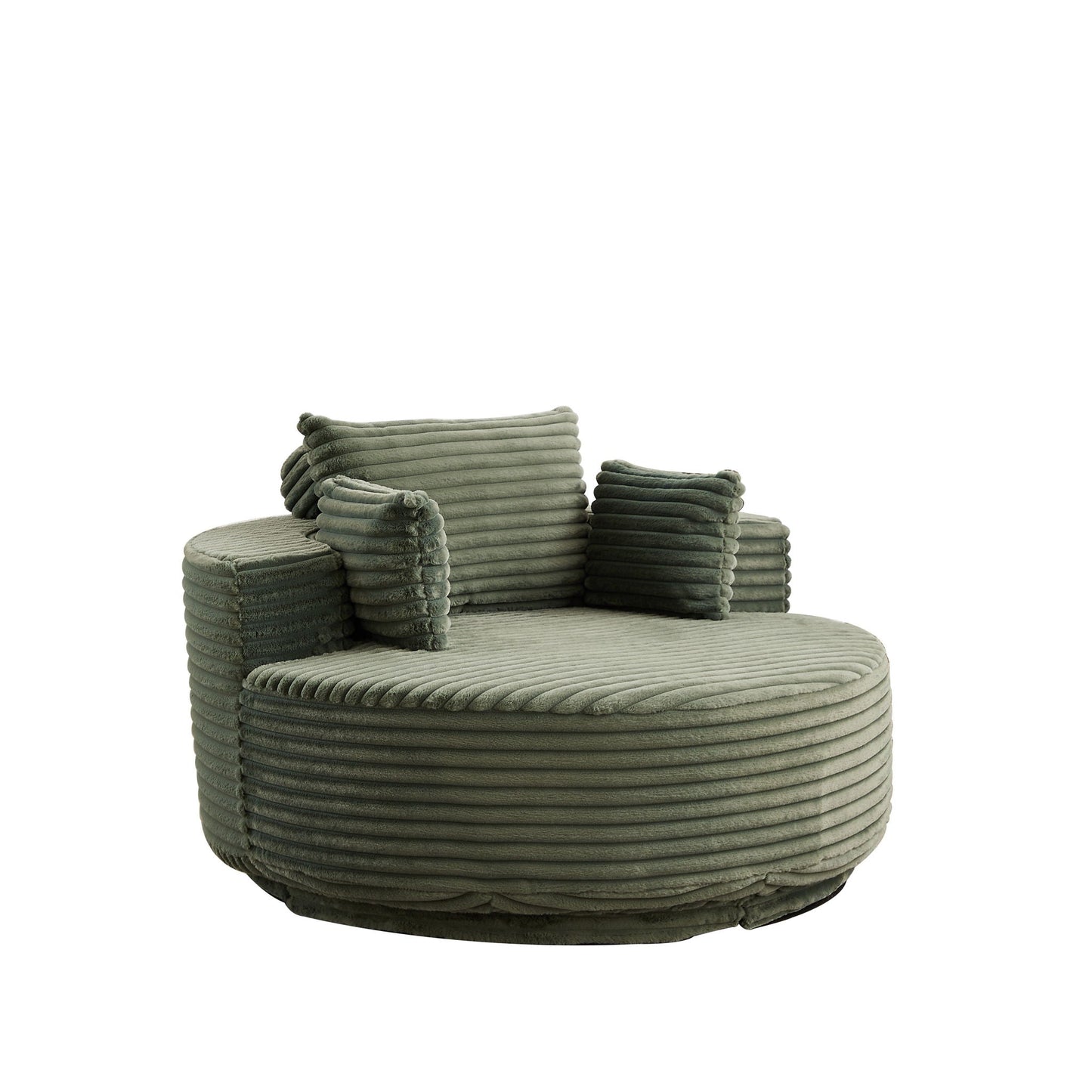 Swivel Chair With 360° Rotation For Living Room