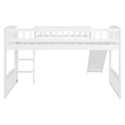 Loft Bed With Slide And Ladder