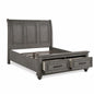 3 Piece Bedroom Set, Bed With 2 Nightstands