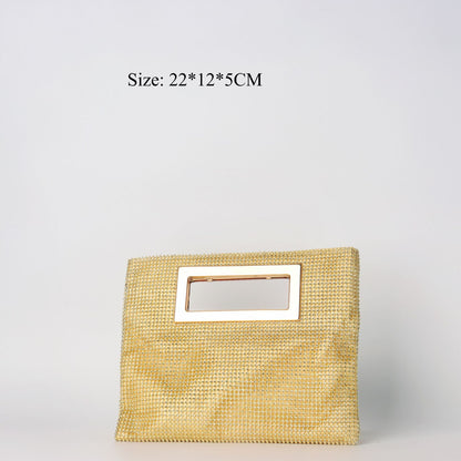 Chain Women's Bag Rhinestone, Rhinestone Envelope Bag, Prom Bag, Party Purse, Prom Bags Clutch