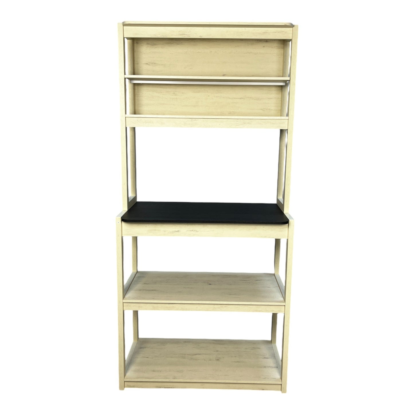 31.5" Baker's Rack in White and Black