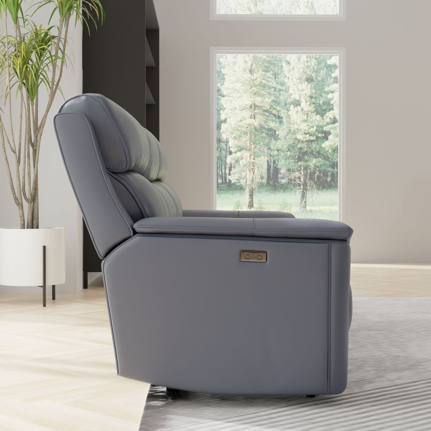 Oslo - Dual Power Reclining Loveseat With Console