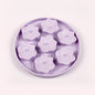Pet Licking Pad Snack Pad Dog Tableware Suction Cup Silicone Food Bowl