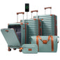 Deluxe 5-Piece Hard-Side Luggage Set with USB and TSA Locks