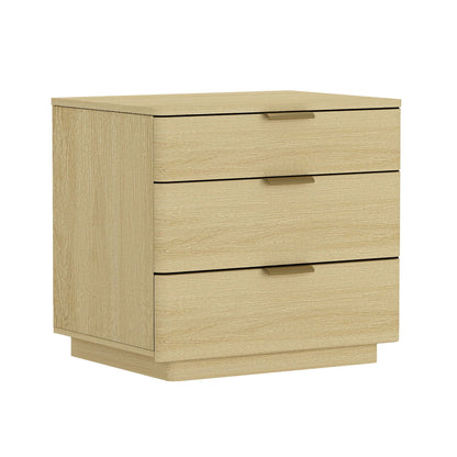 Payton - Nightstand With 3 Drawers - Oak