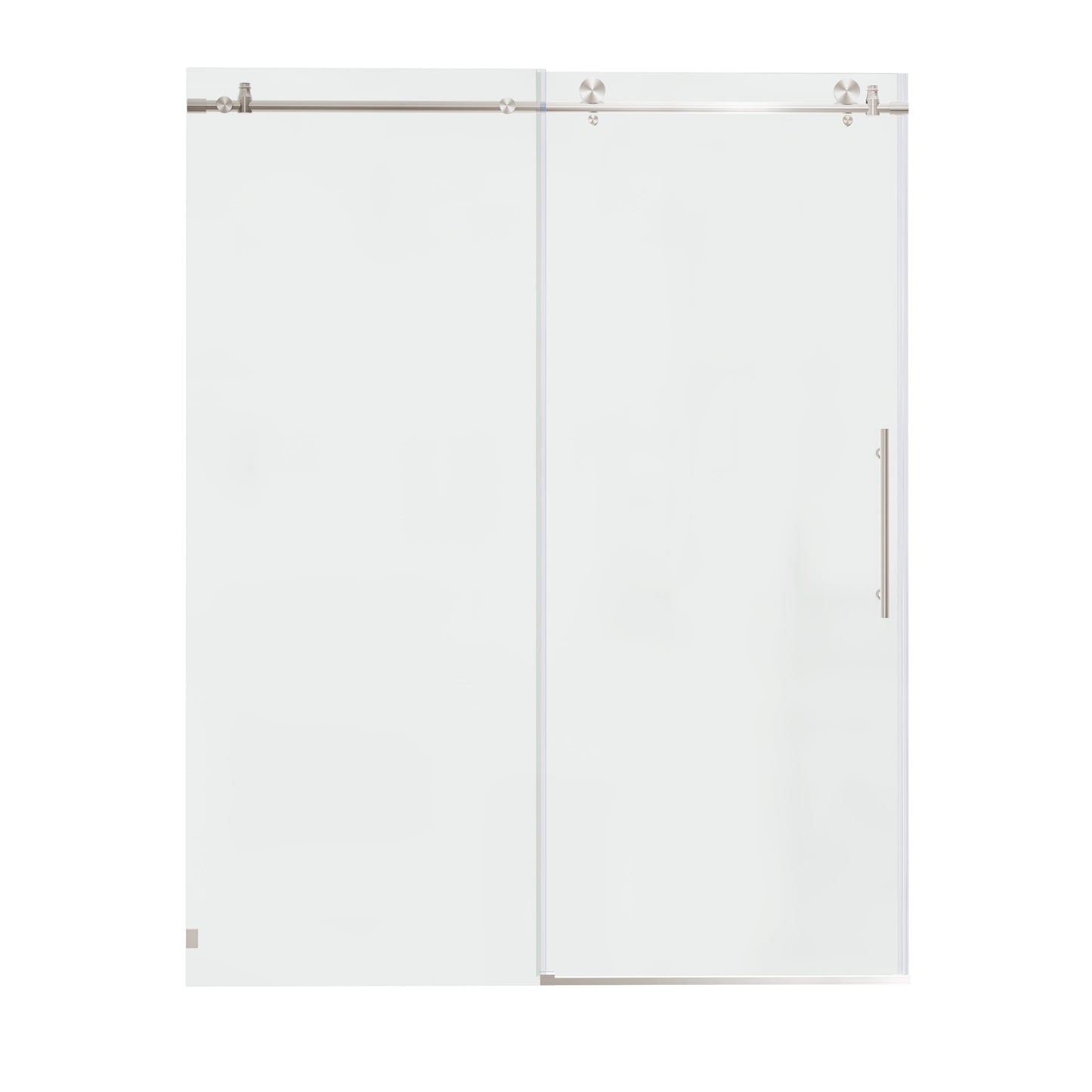 56-60"W x 76"H Frameless Sliding Shower Door