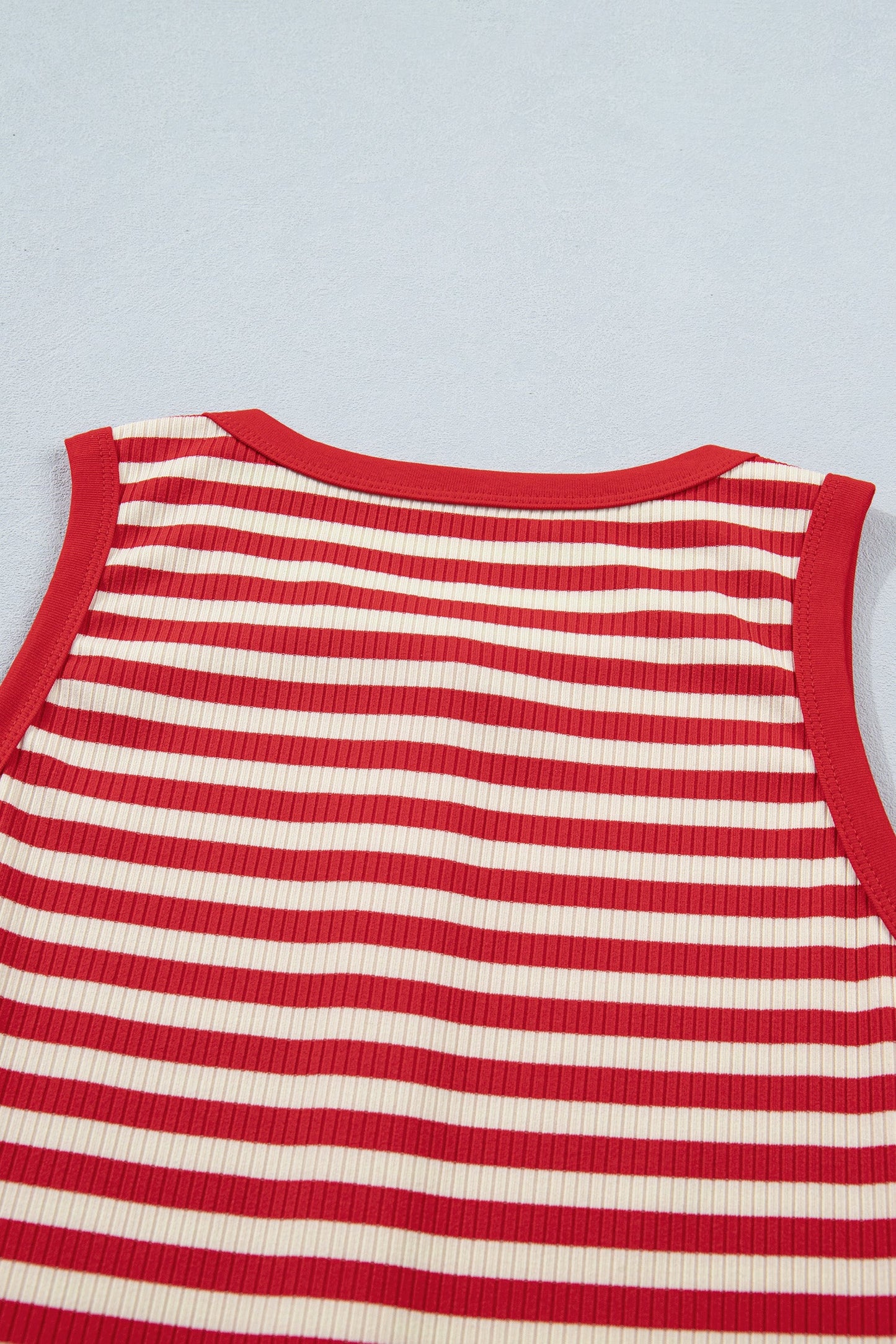 Monica Ribbed Knit Tank Top