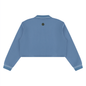 Loki & Ivy Women’s Crop Collared Sweatshirt