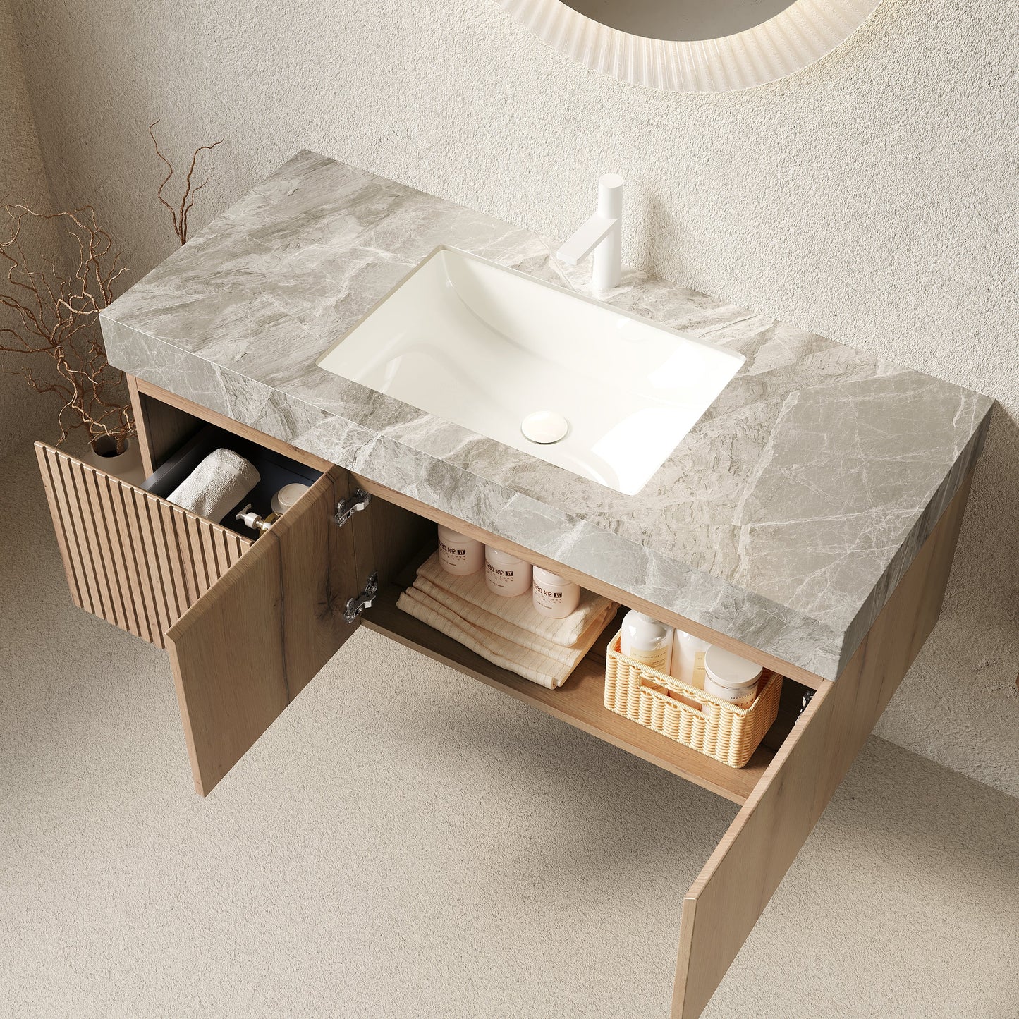 MURI 48" Bathroom Vanity & Sink