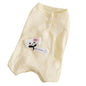 Spring And Summer Dogs, Small And Medium-sized Dogs, Simple And Fashionable Fabric Label Baby Belly Clothes, Cat Four-legged Air-conditioned Suits, Pet Clothes