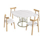 Round Extendable Dining Table Set With Chairs