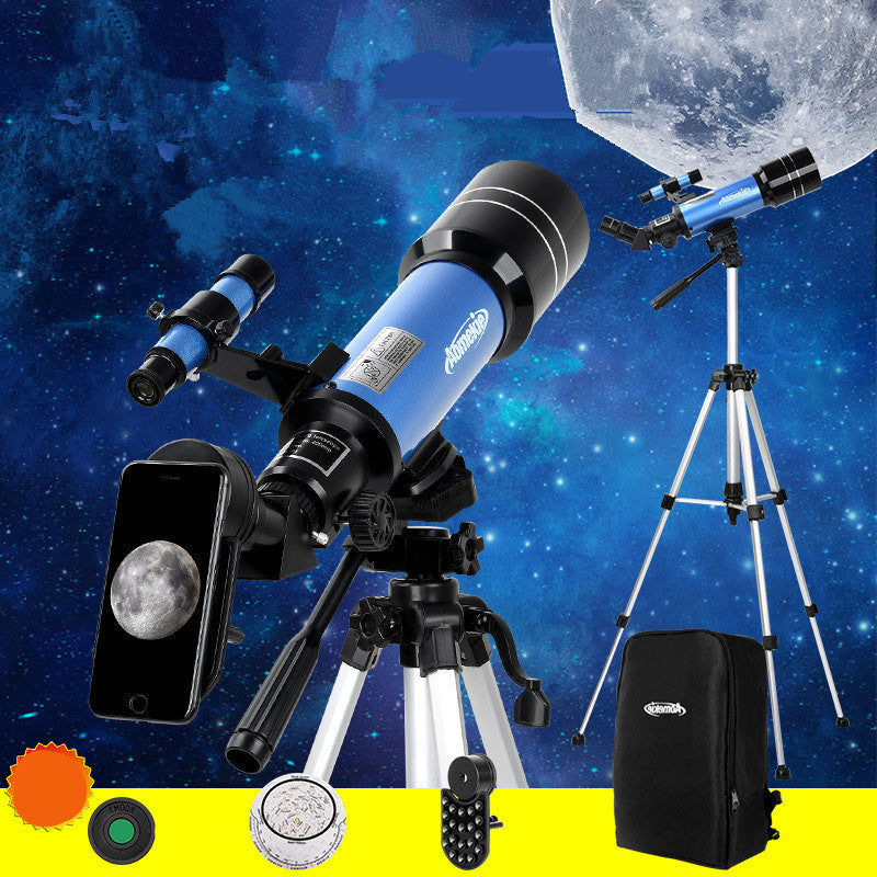 Astronomical Telescope with High Definition and Large Aperture for Night Vision Viewing