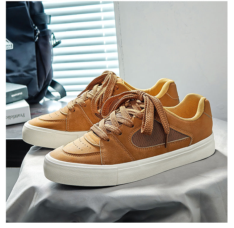 New Spring & Autumn Niche Low-top Breathable Canvas Shoes, Versatile Couple Casual Skate Sneakers For Men