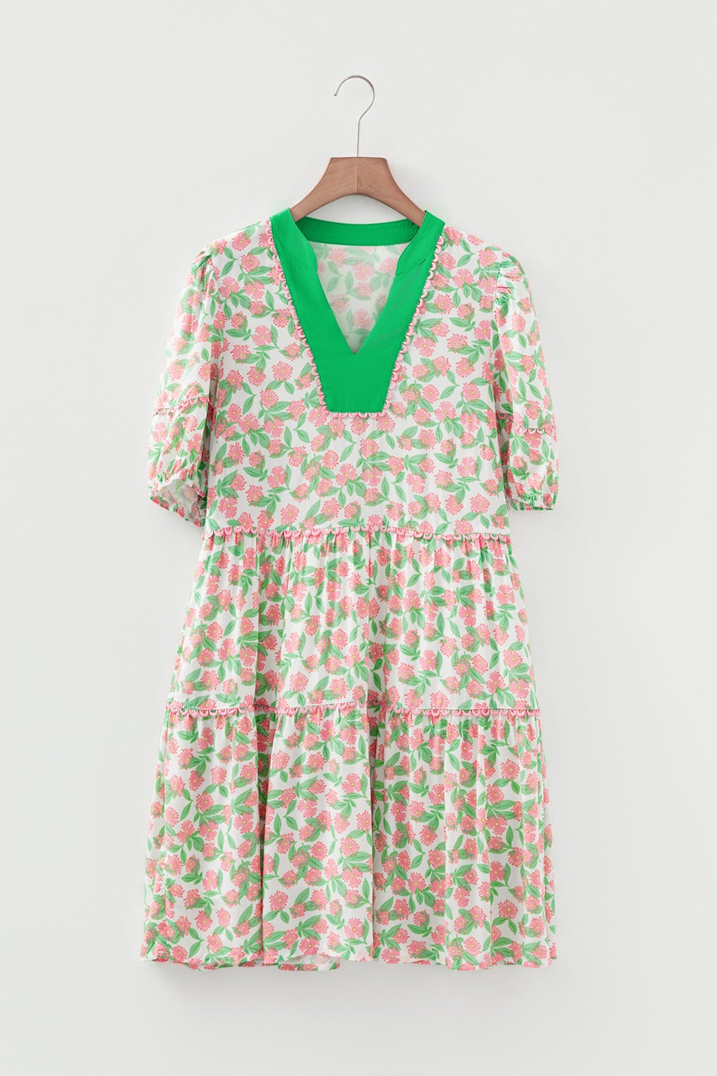 Rachel Short Puff Sleeve Dress