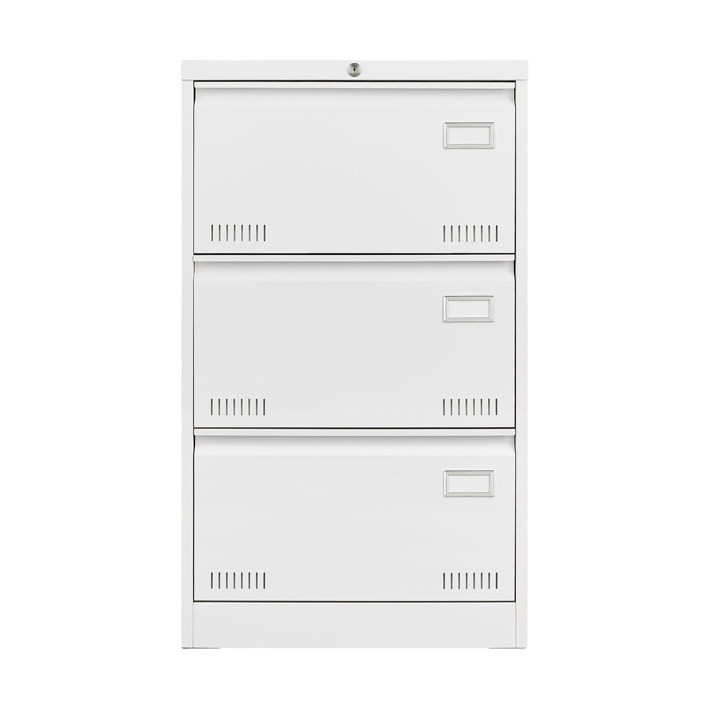 Filing Cabinet Lateral File Cabinet 3 Drawer, Locking Metal File Cabinets Three Drawer, Office Filing Cabinet With Lock Drawers For Home Office