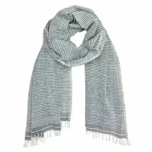 Ethiopian Stripe Wrap Scarf