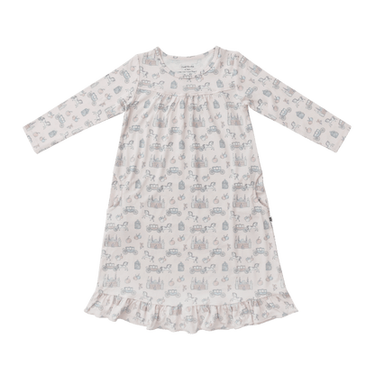 Sweet Bamboo Long Sleeve Boho Dress - Fairy Godmother