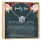 Family Tree Necklace Gift