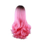 VIP Extensions Off Black to Purple Long Wavy Synthetic Fashion Wig