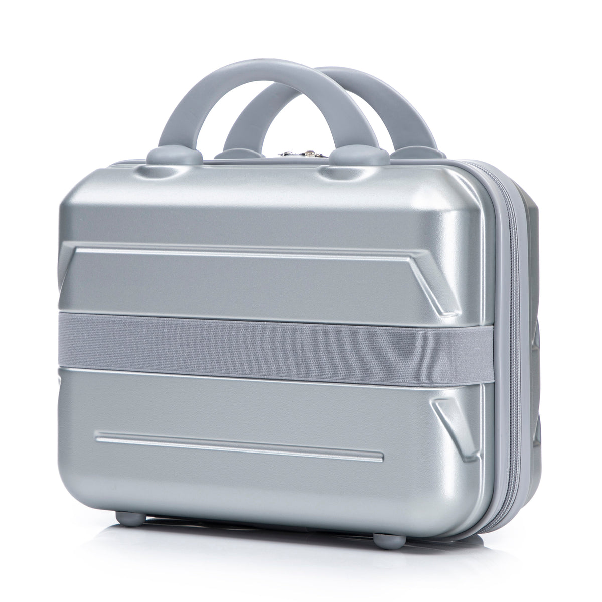 14"/20" 2-Piece ABS Spinner Wheel Luggage Set with Lock