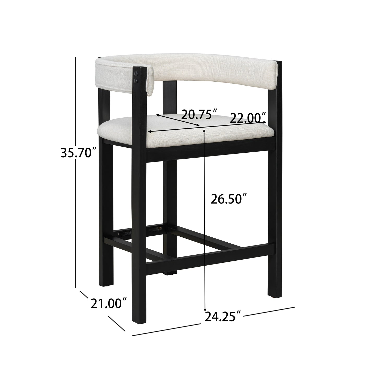 Counter Stool Set of 2