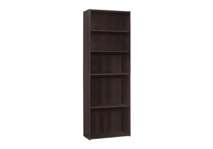6-Tier Transitional Bookshelf for Office