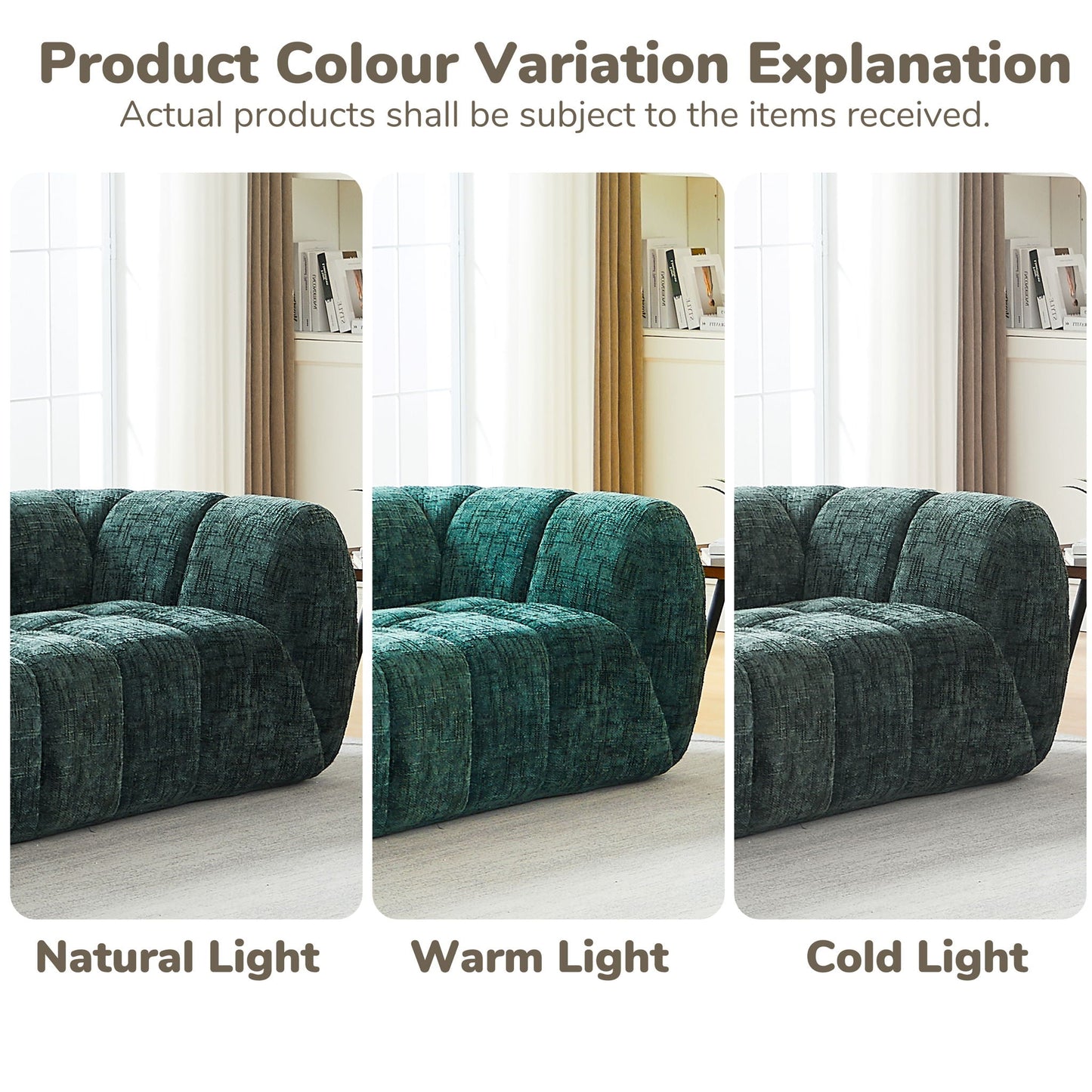 Modern Sofa With Piano Key Backrest