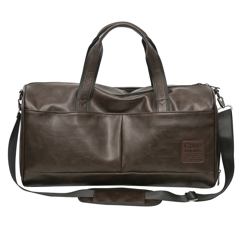 Men's Retro High-Capacity Fashionable Shoulder Organizer Bag
