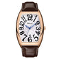 Mens Digital Watch Calendar Casual Leather Belt