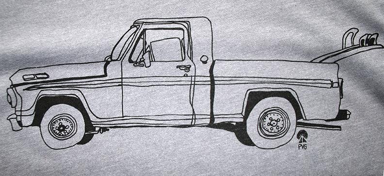 Pickup Surf Heather Storm Grey