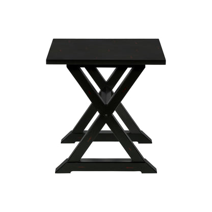 Compact Accent End Table, Square, Transitional