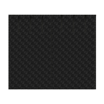 8*7FT Magnetic Thermal Insulated Garage Door Curtain for Winter Singe-Car Garage Screen with Magnetic Closure 6 Roll Up Buckle Straps for One Cars Wea