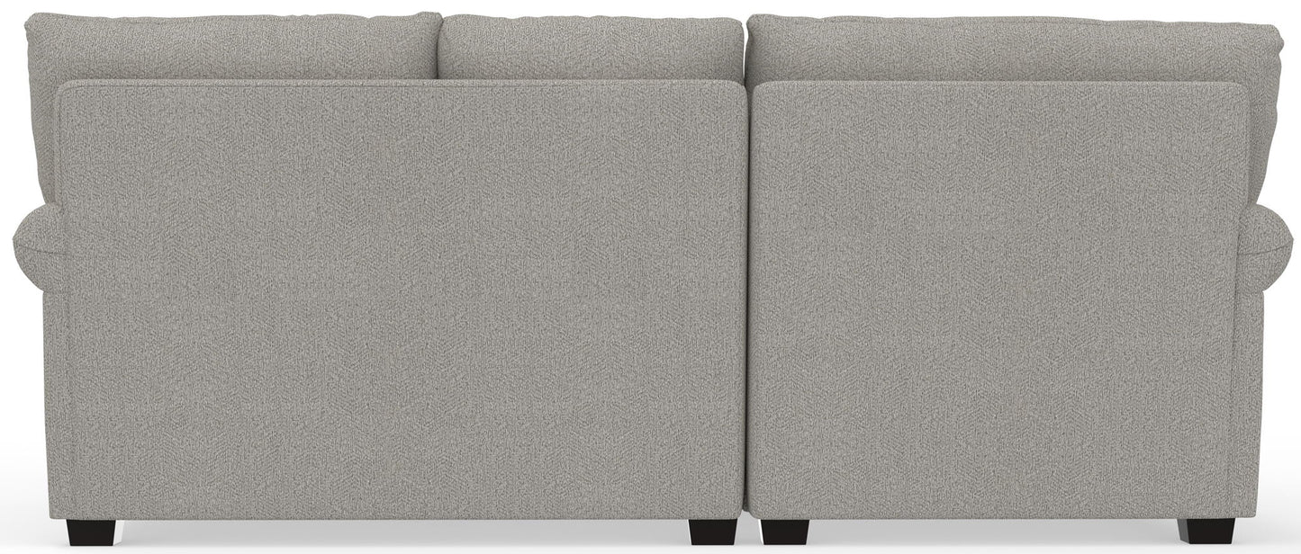 Livingston - Sectional With Comfort Coil Seating, 40" Cocktail Ottoman And Accent Pillows Included