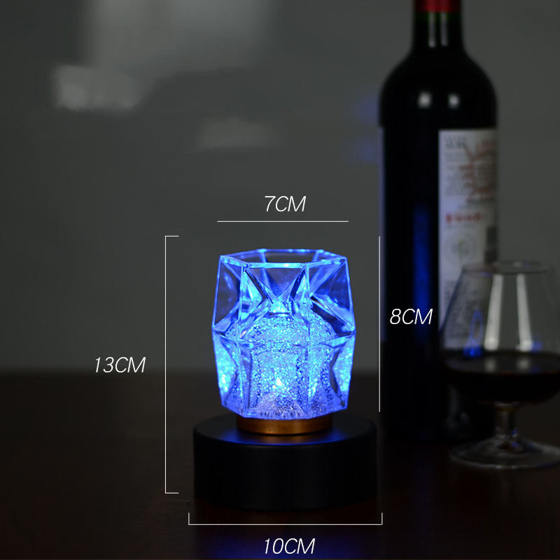 Bar Atmosphere Table Crystal Lamp Led LightsCharging