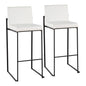 Fuji - Contemporary High Back Barstool Elegant Design