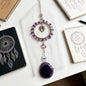 Purple Amethyst Sun Suncatcher