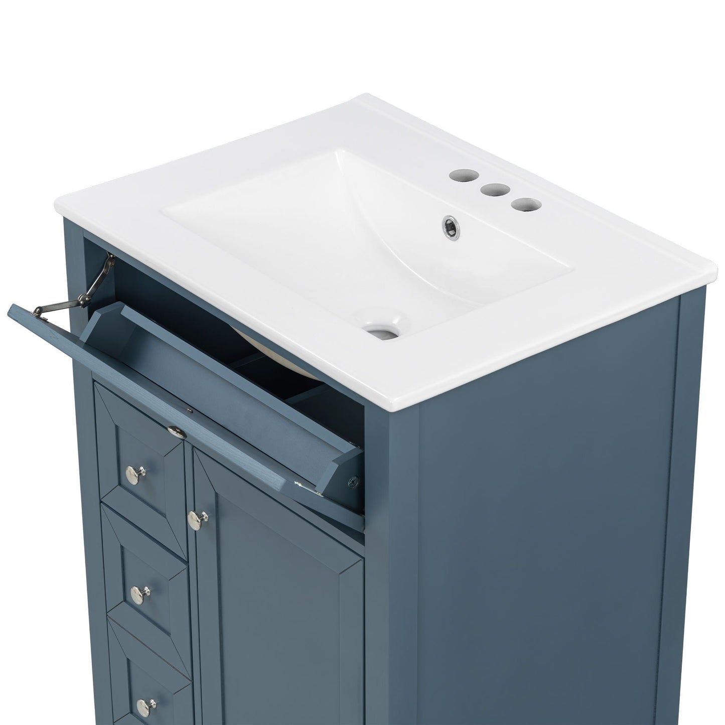 Bathroom Vanity With Sink, Soft Closing Cabinet