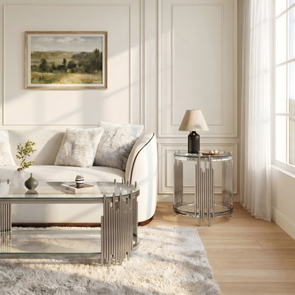 Modern Luxury Coffee Table and Side Table Set