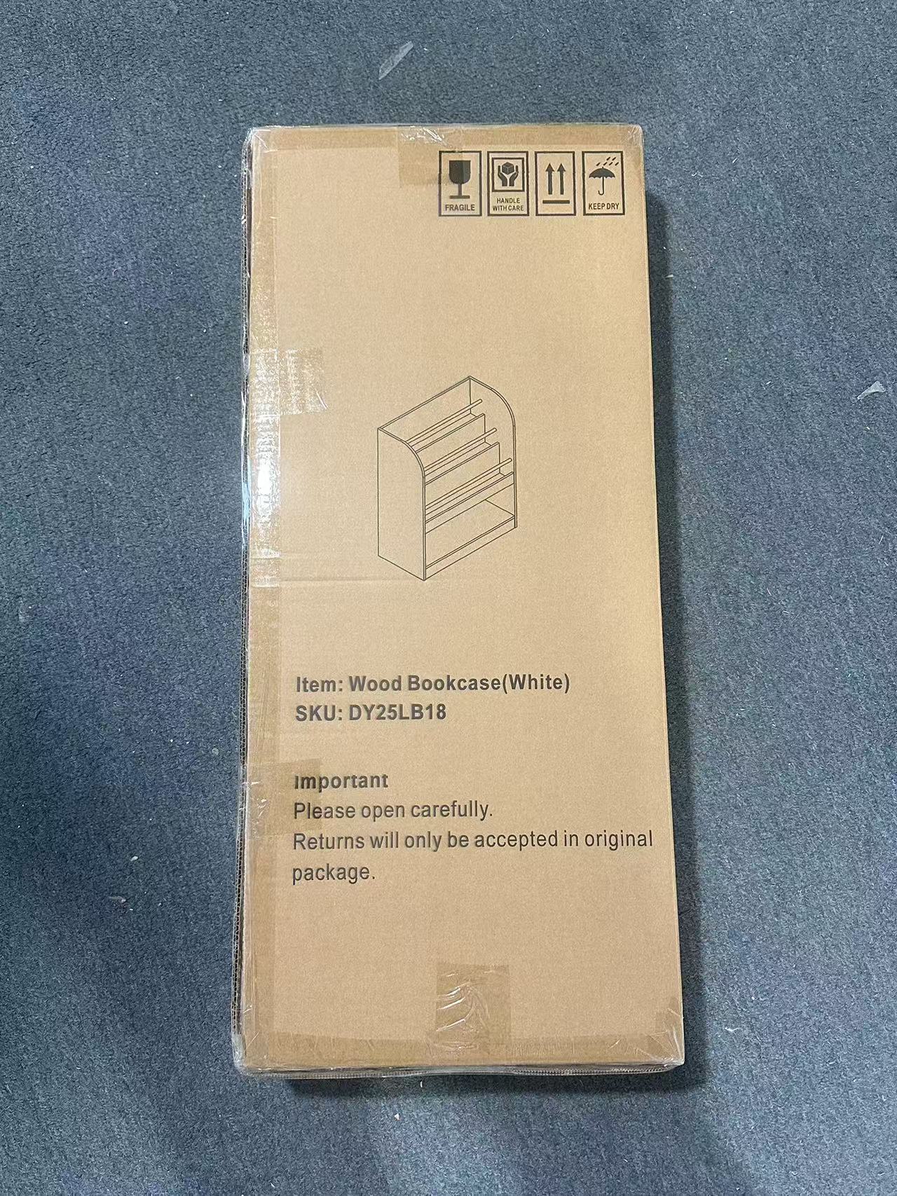 Kids Bookshelf with Open Storage
