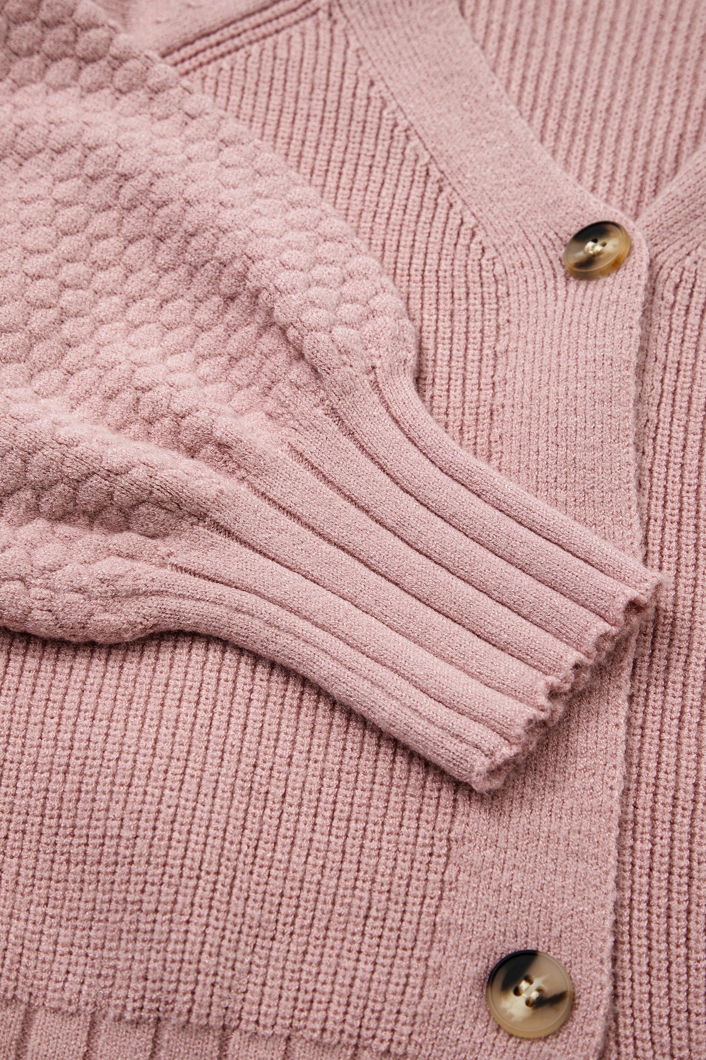 Khloe Mixed Texture Knit Sweater