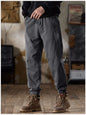 Men's Full Size Casual Drawstring Cargo Joggers Plus Size