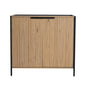 Contemporary Freestanding Bathroom Vanity With Adjustable Shelves