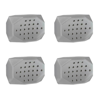 4 Pack Jawline Exerciser for Men Women Jaw Trainer Shaper Sagging Skin Double Chin Reducer with 3 Resistance Levels for Beginners Intermediate Expert